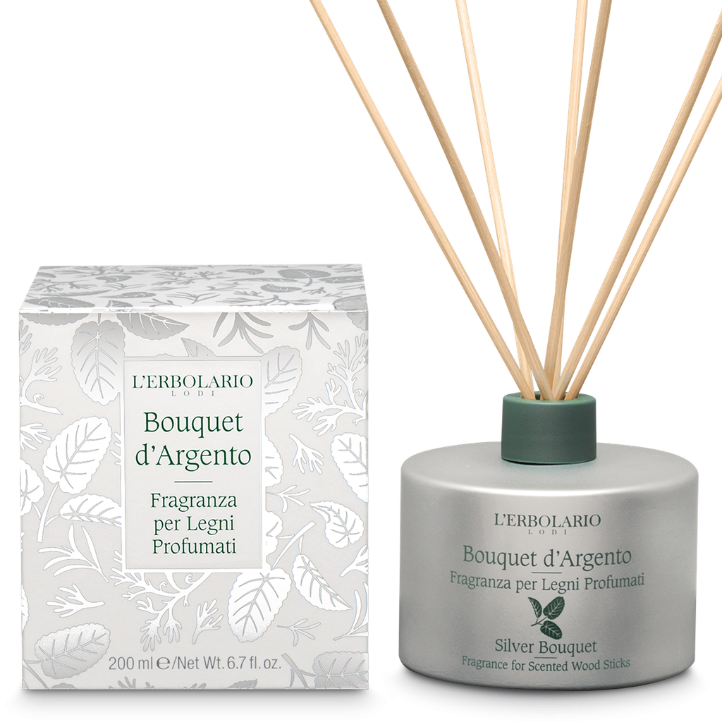 [081.046] Bouquet d'Argento Fragranza per Legni Profumati 200ml