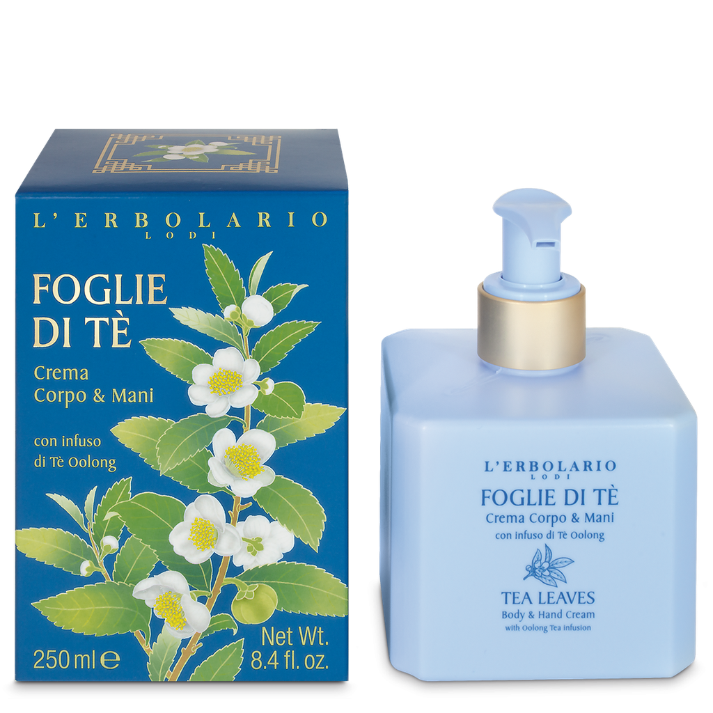 [026.044] Foglie di Tè Crema Corpo e Mani 250ml