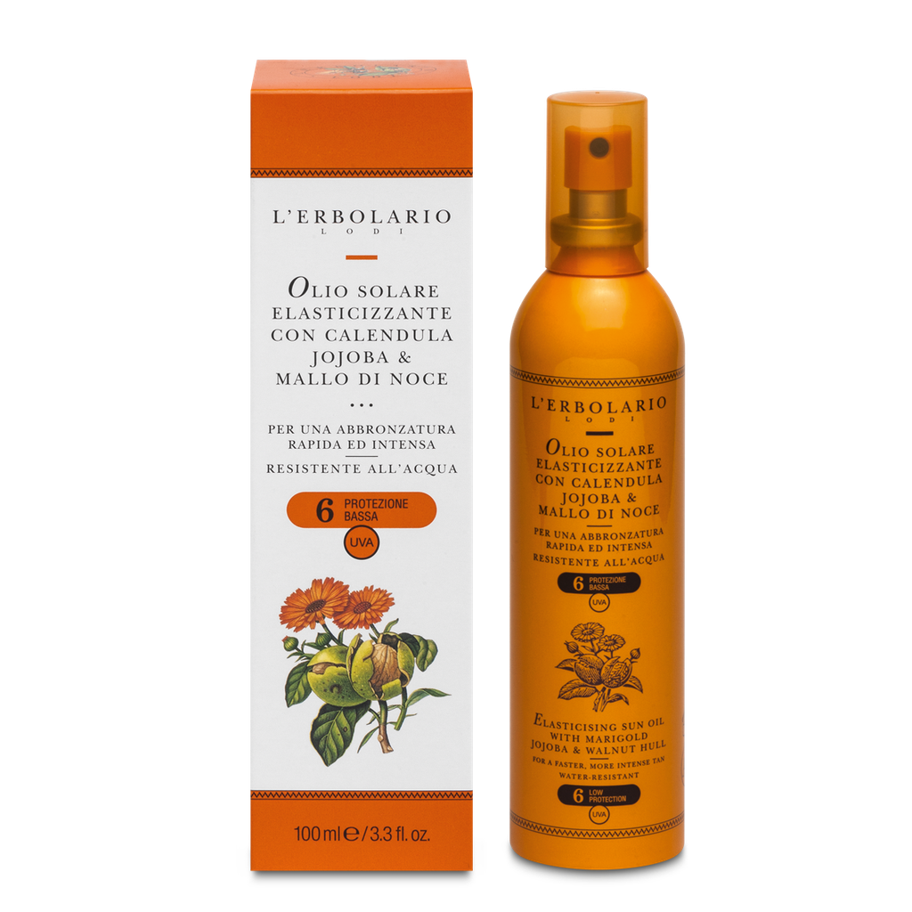 [086.214] Olio Solare Elasticizzante SPF6 100ml