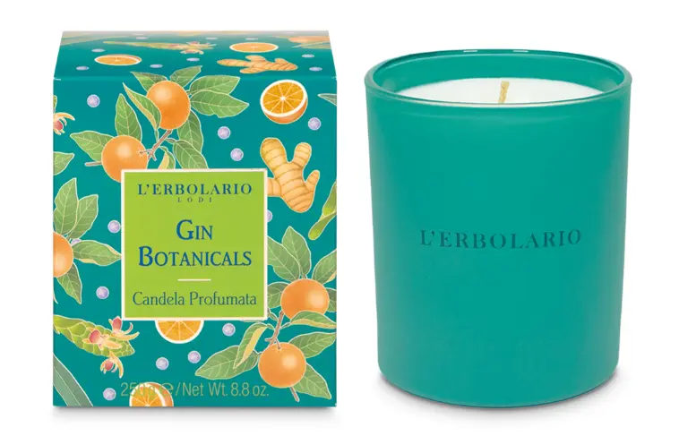 [080.135] Gin Botanicals Candela Profumata 250g